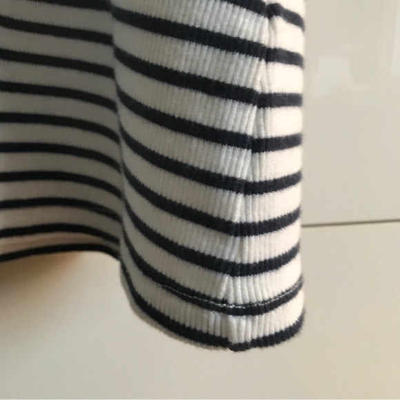 Anthropologie Maeve Blue Stripe Racerback Scoop Neck Tank Top Size XL NWT - Picture 14 of 16